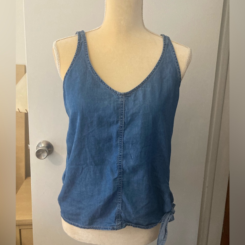 Calvin Klein cotton denim top